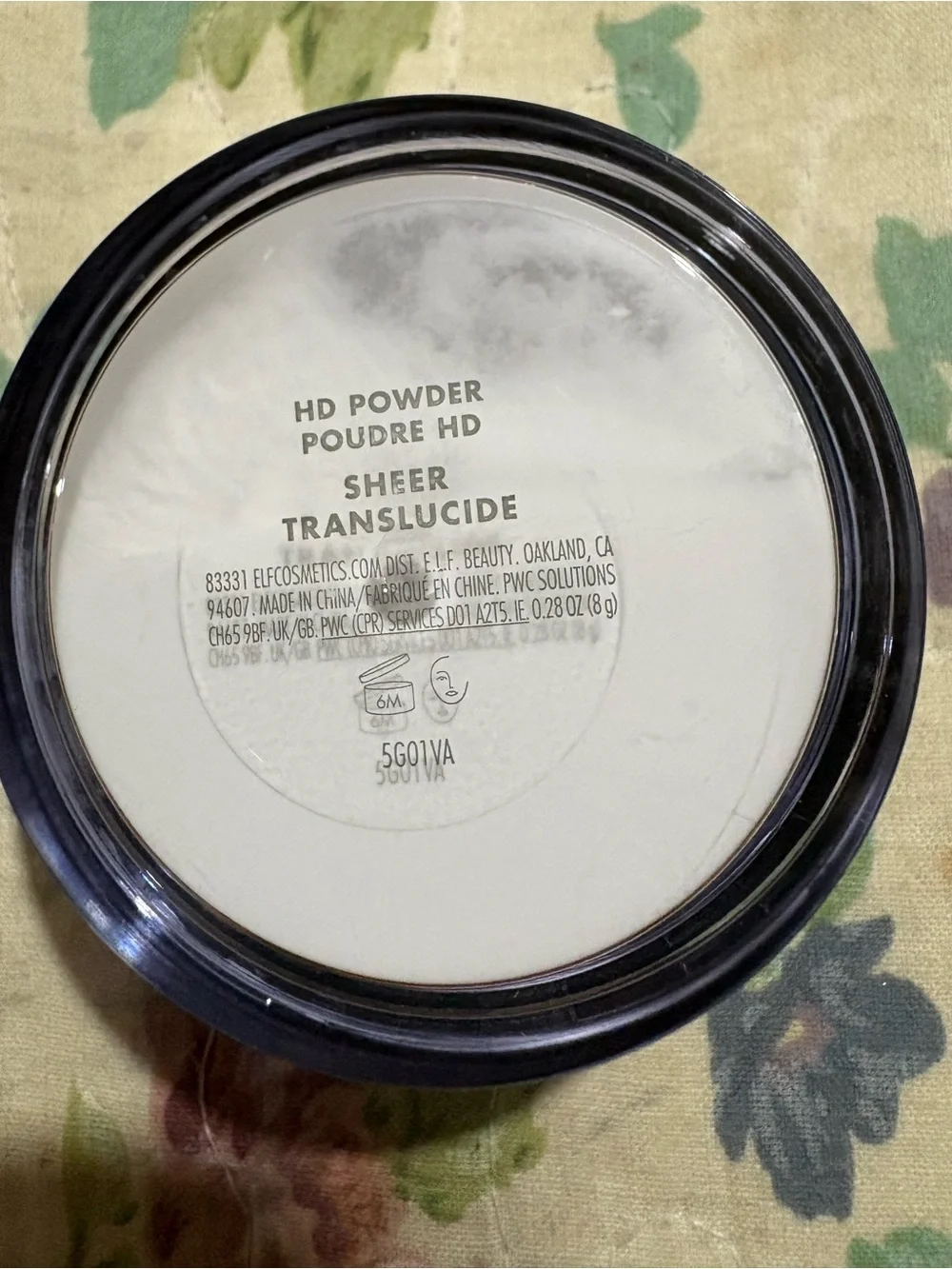 ELF HD Powder Compact in Black